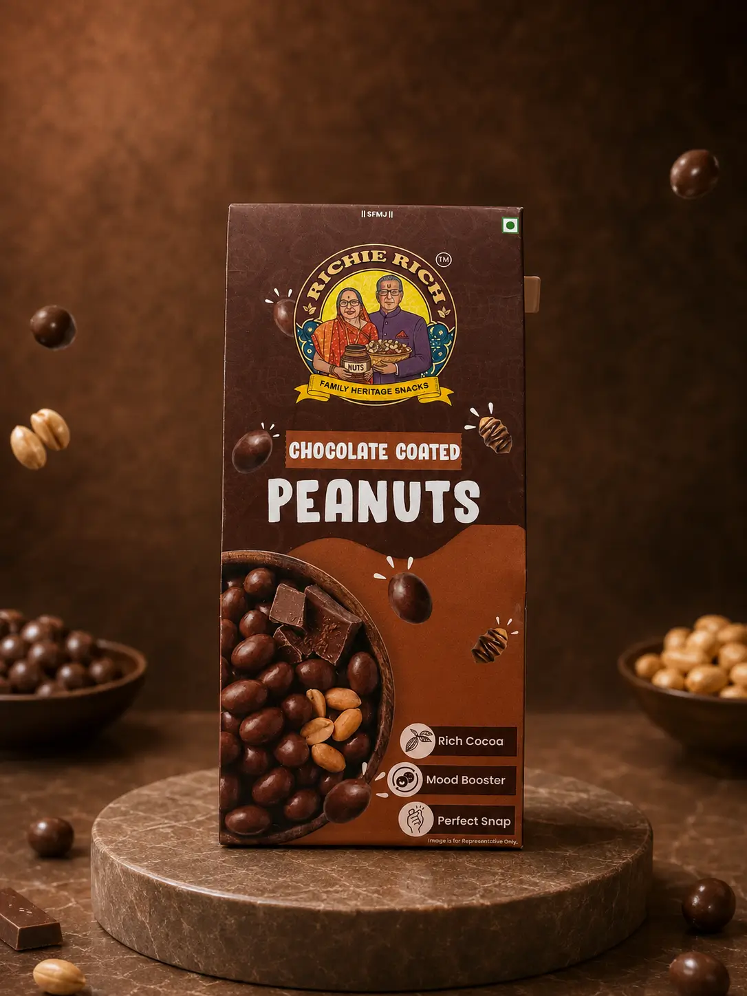Home chocolate peanut 01