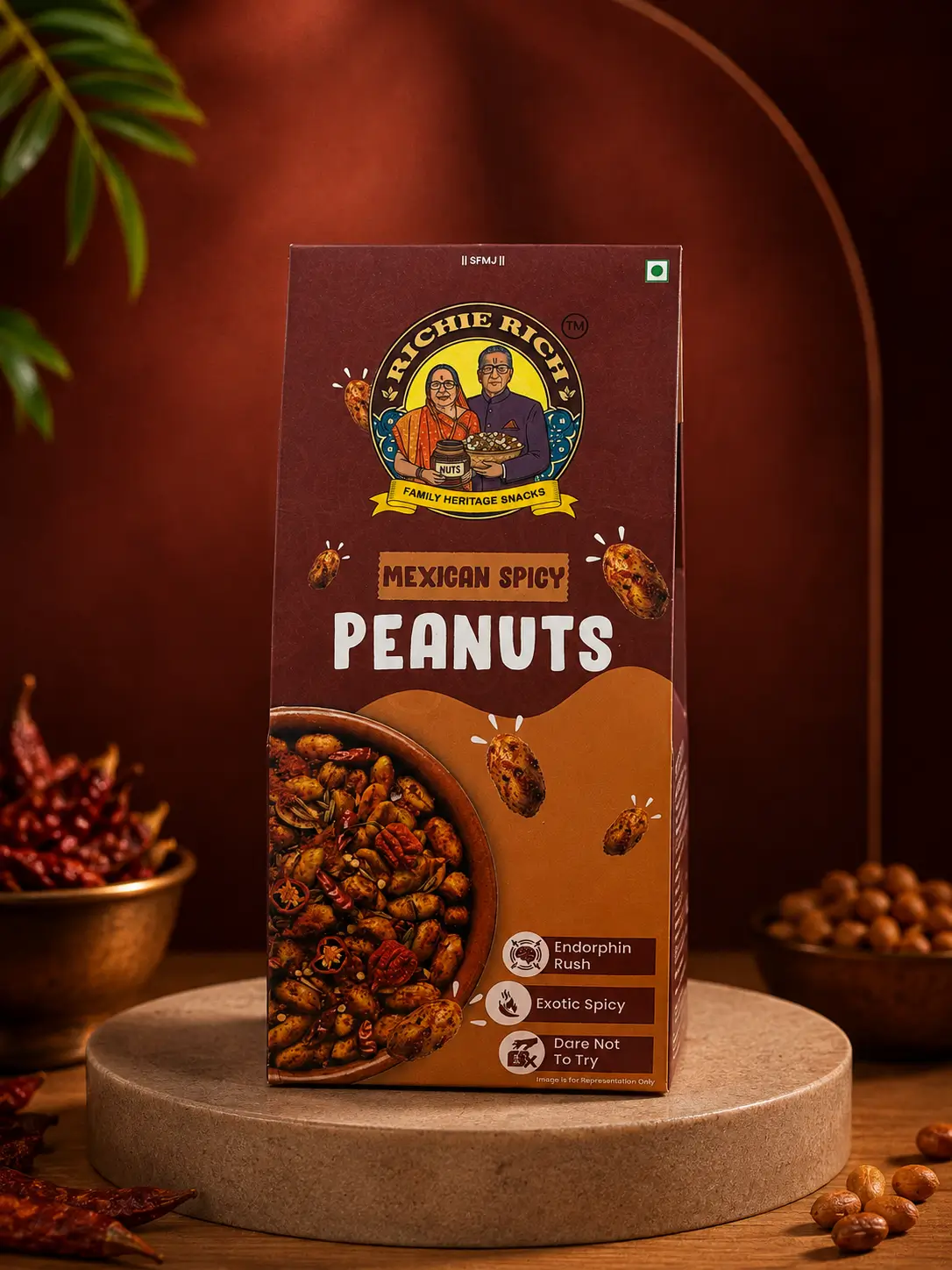 Home mexican spicy peanut 01
