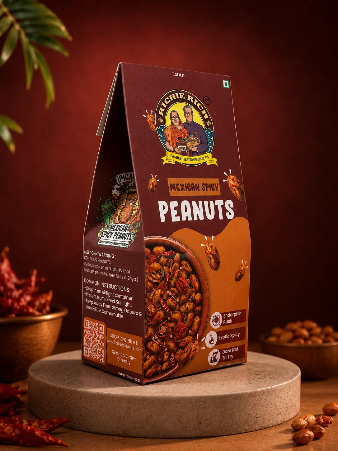 mexican spicy peanut 02 nimbu pudina peanut image 02