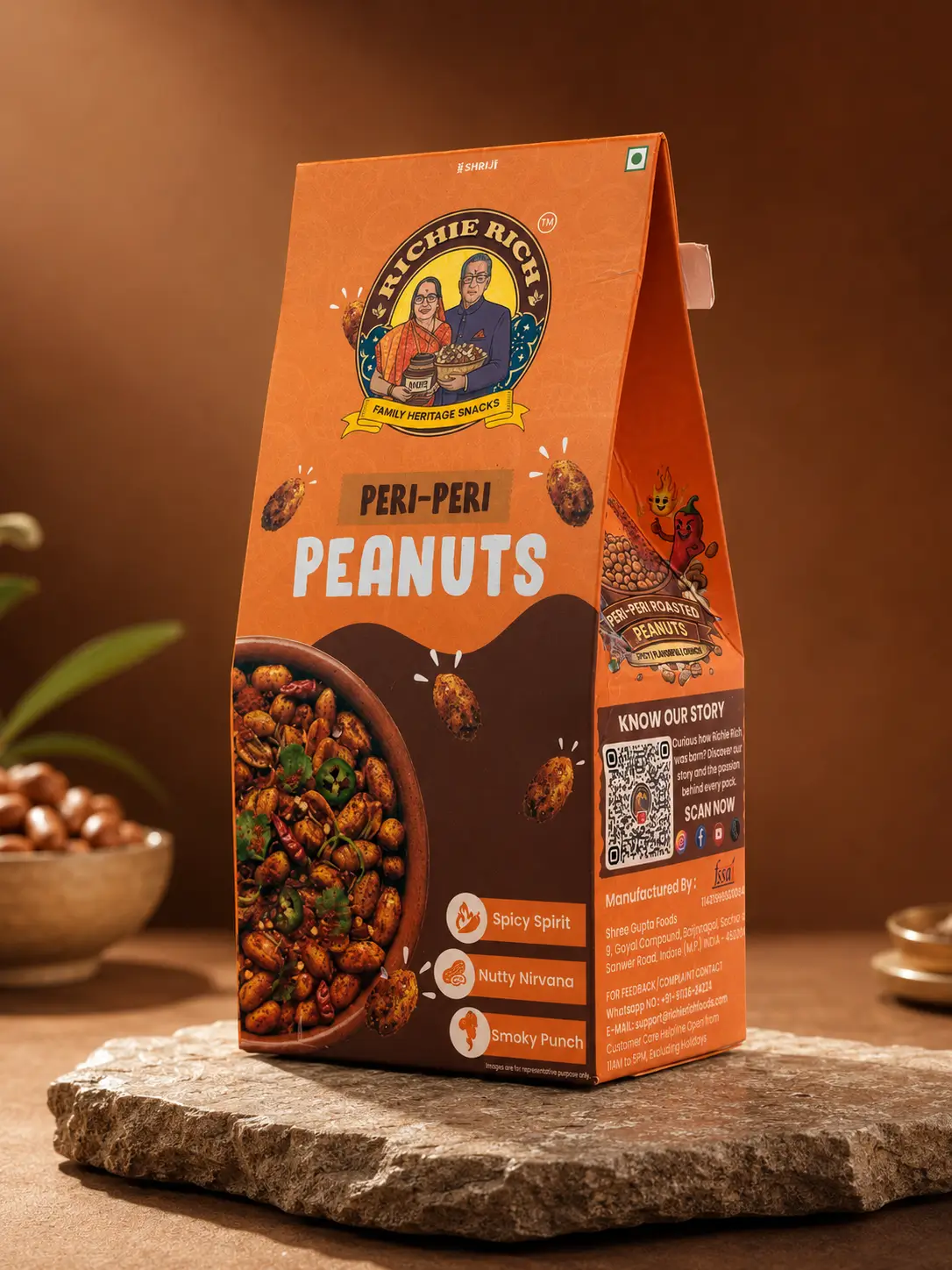 peri peri peanut 03 Richie Rich Peri Peri Flavoured Peanuts